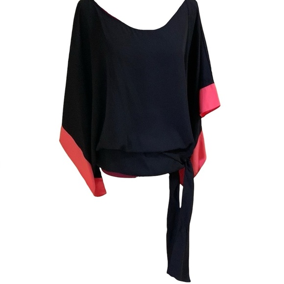 VaVa  Womens Off The Shoulder Flowy Casual Batwing Sleeves Blouses Loose NWOT - Picture 9 of 9